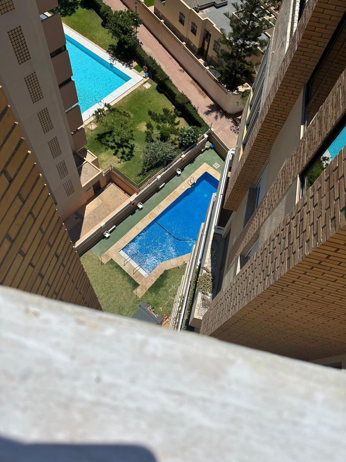 Ferienwohnung ÁTiCO EN URBANIZACIÓN ROQUETAS DE MAR Exterior foto